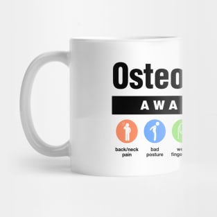 Osteoporosis - Disability Awareness Symptoms Mug